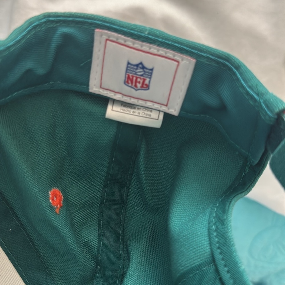 Vintage NWT  NFL Miami Dolphins Throw Back, Adjustable Back - Picture 7 of 10